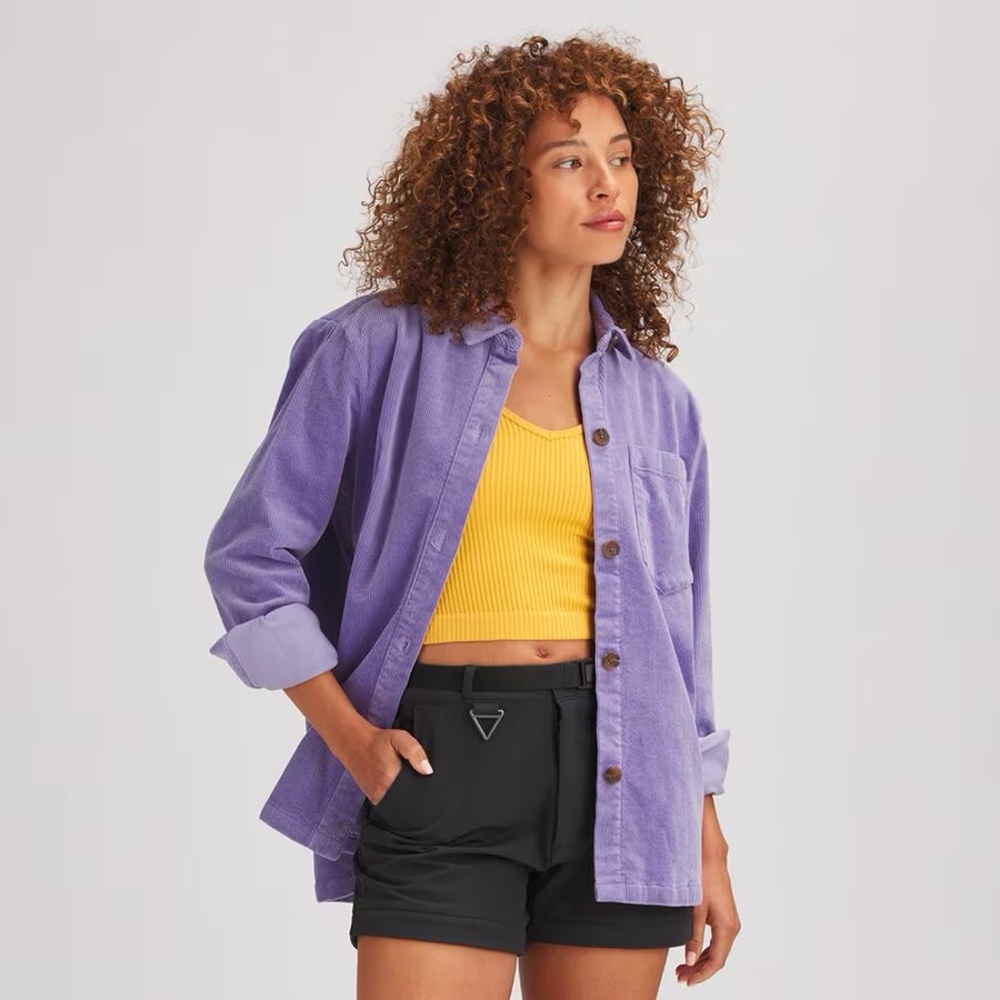 STOIC Corduroy Overshirt in Chavio